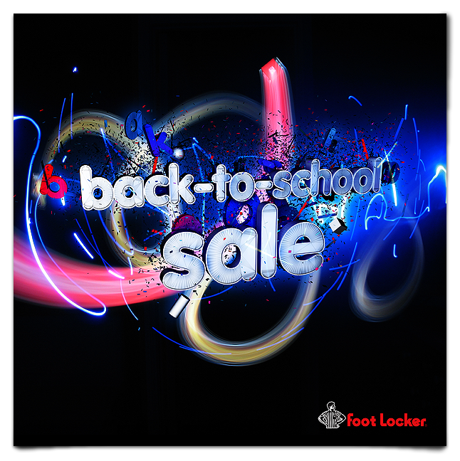 Foot Locker Back To School Campaign